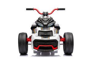Mini Quad Elettrico per Bambini 3 Ruote 12V ATV 3.0 Bianco