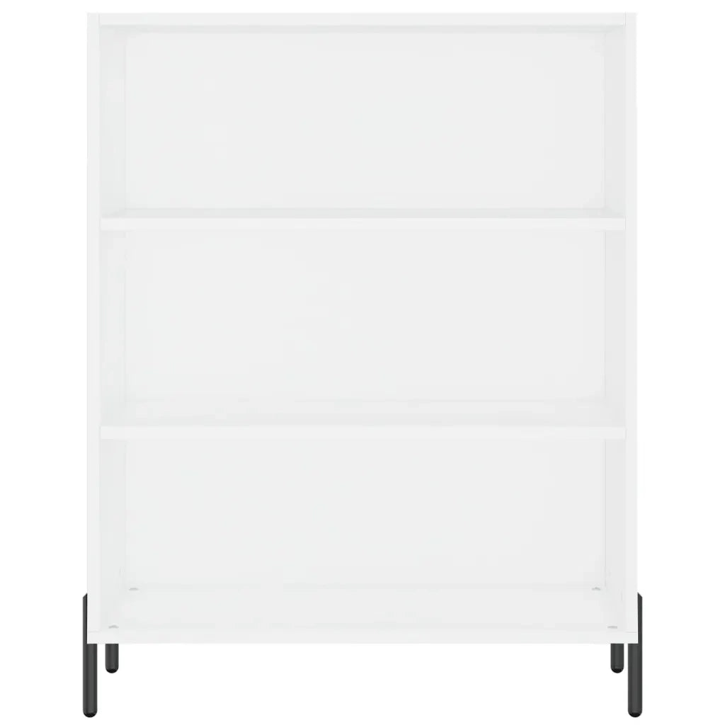 Scaffale Bianco 69,5x32,5x90 cm in Legno Multistrato 828372