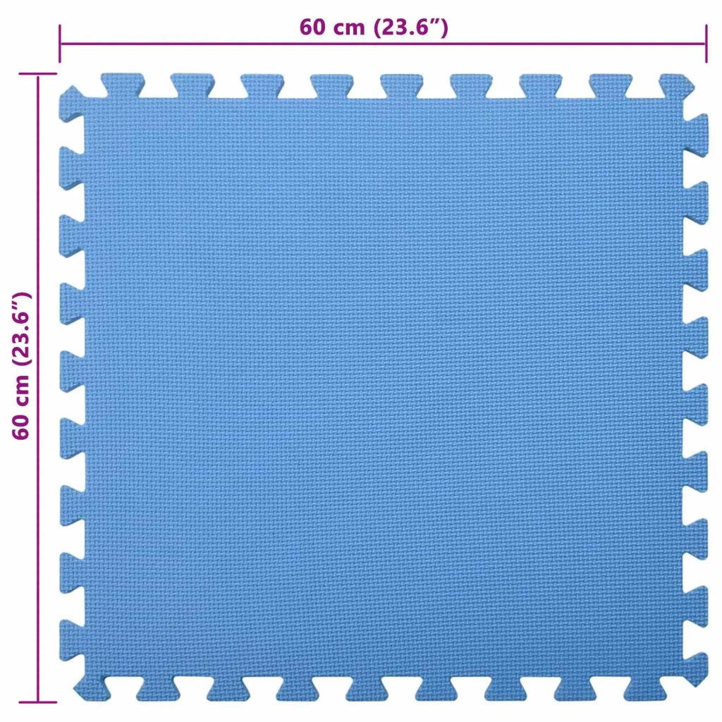 Tappetino per piscina 6 pz Blu 2,16 ©O Schiuma EVA CFW9026687