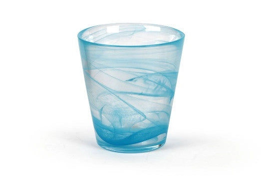 Set 6 Bicchieri Acqua Vino da Tavola in Vetro Capri Marina 37 cl