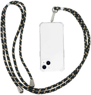 Cavo telefonico con chiusura metallica robusta - Universale - Catena telefonica - Lunghezza regolabile - Resistente all'umidità - Flessibile cavo in poliestere leggero
