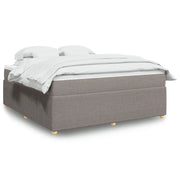 Giroletto a Molle con Materasso Tortora 180x200 cm in Tessuto 3285592