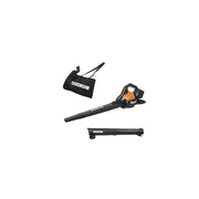Soffiatore Aspiratore Tritatutto a Batteria 40V WG583E 3 in 1 Brushless per Raccolta Foglie con Sacco 35L - Worx