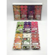 Trade Shop - Set 120 Candele In Cera Colorate Profumate In Varie Fragranze Tealight Lumini -
