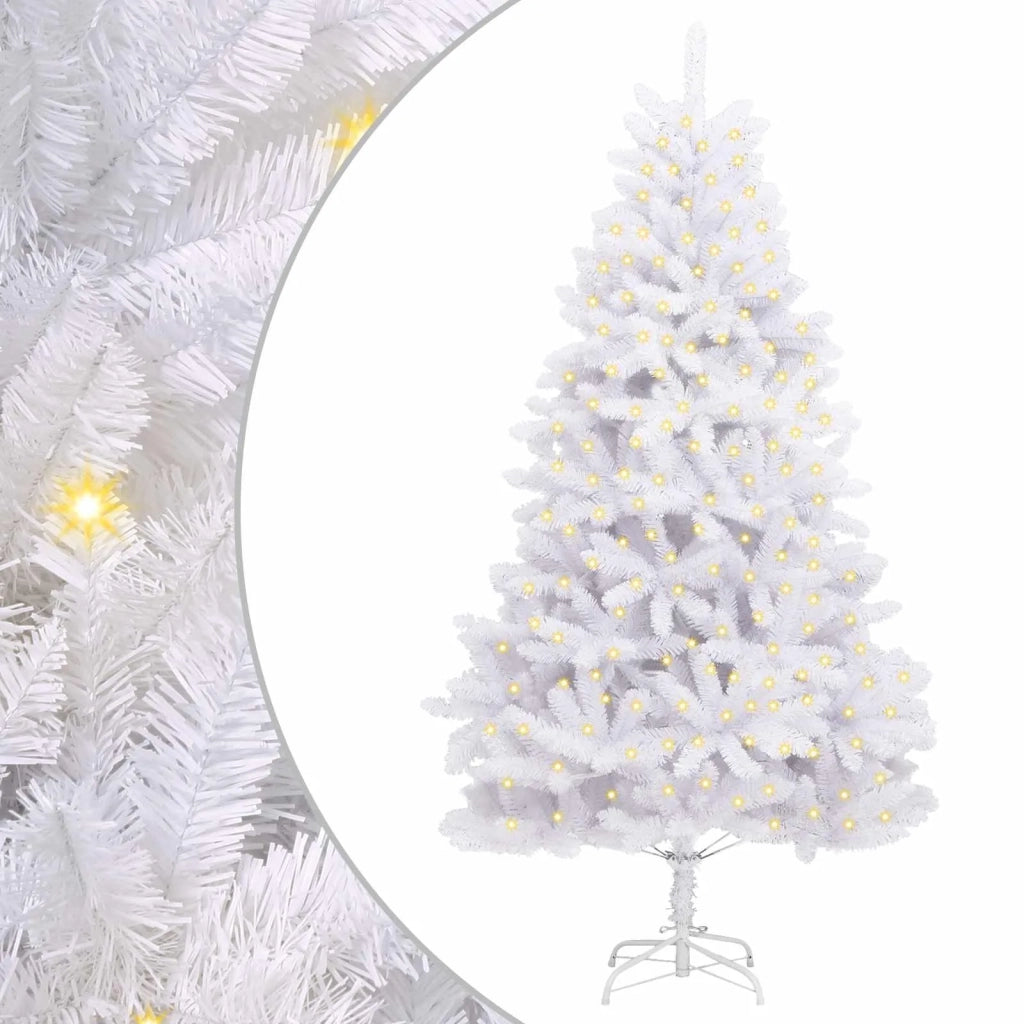 Albero di Natale artificiale Bianco 270 cm PVC e Metallo 3210118