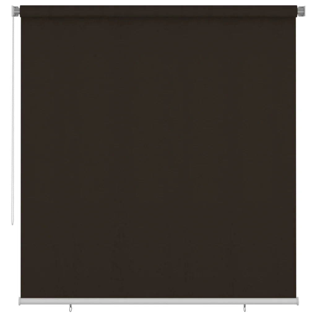 Tenda a Rullo per Esterni 220x230 cm Marrone HDPE cod mxl 70516