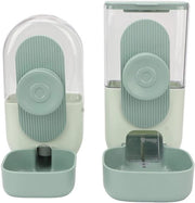 Dispensatore di acqua per animali da compagnia - Sospeso - Automatizzato - Dispensatore di acqua per cibo per cani - Materiale plastico - Idoneo per la igiene - Facile da pulire - Mangiatoia per animali da compagnia