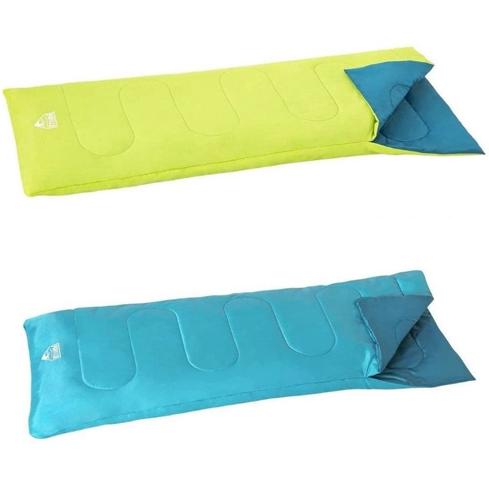 Trade Shop - Sacco A Pelo Tipo Dritto Evade 15 180x75 Cm Campeggio Con Borsa Trasporto 68099 -
