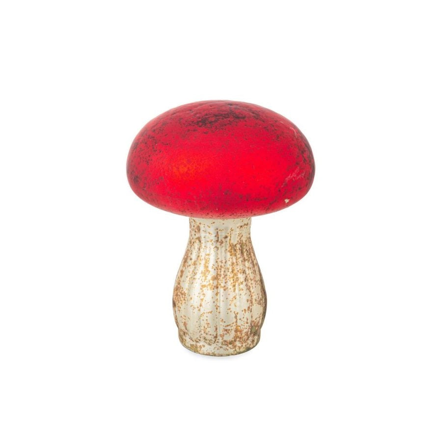 FUNGO ROSSO VETRO BIZZOTTO JAKUB D12,5X17H