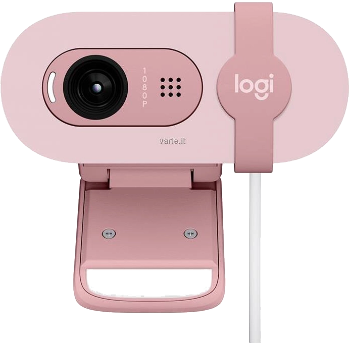 ORIGINAL Logitech Accessori per computer Rosa 960-001623 BRIO 100 - Webcam