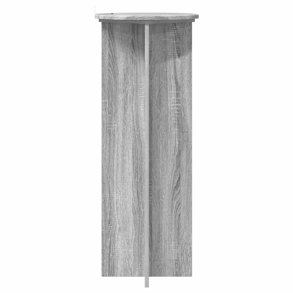 Supporto per piante 2 pcs Grigio Sonoma Ø40 x 100 cm 899696