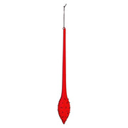 Pendaglio natalizio in vetro Rosso GOCCIA 5,5x h40 cm