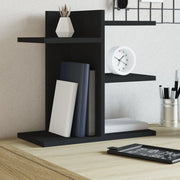 vidaXL Organizer da Scrivania Nero 42x21,5x42 cm in Legno Multistrato