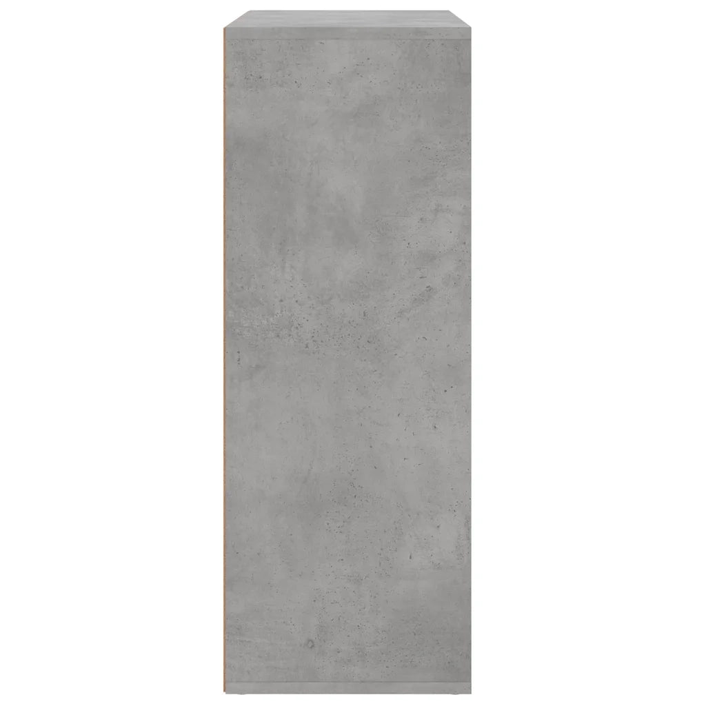 Credenze 2 pz Grigio Cemento 60x31x84 cm in Legno Multistrato 3276570