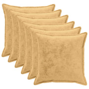 Federa 6 pcs HOUTEN Tortora 55 x 55 cm Flanella 920592