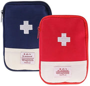 Borsa di pronto soccorso portatile - Materiale resistente - Tessuto Oxford in tessuto duraturo - Impermeabile - Cassetto con chiusura a righello 15 x 10,5 cm
