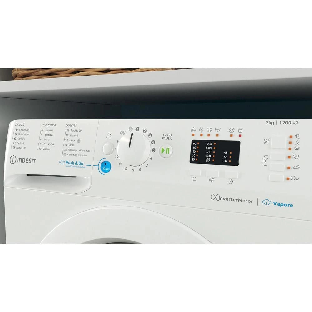 Indesit Innex Lavatrice a libera installazione BWSA 7125X WV IT - BWSA 7125X WV IT