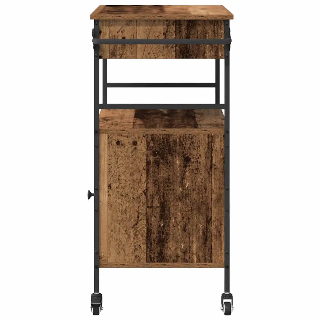 Carrello da Cucina Legno vecchio 56 x 43 x 89,5 cm CFW5267473