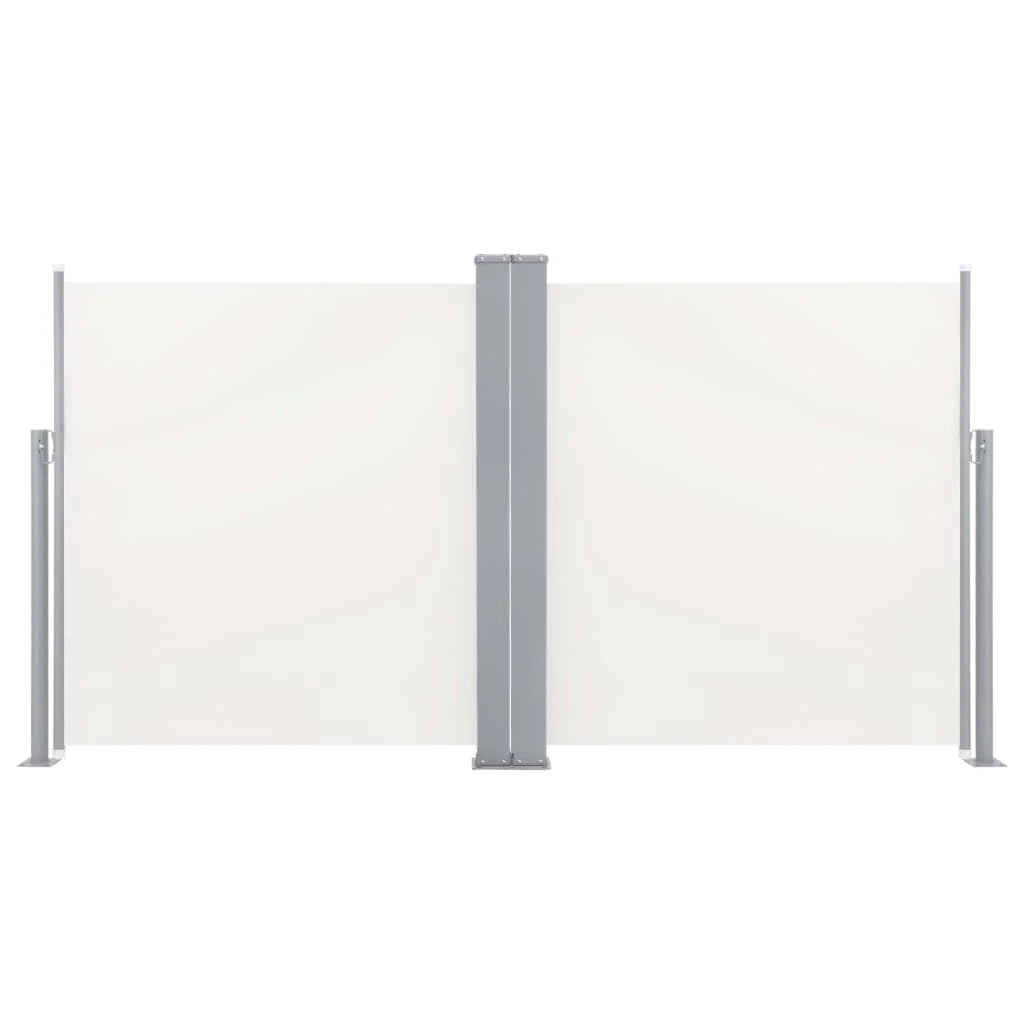 Tenda da sole laterale retrattile 100 x 600 cm crema 02_0007153