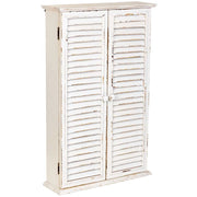 Armadio in legno beige a 2 ante 50x15x79h cm