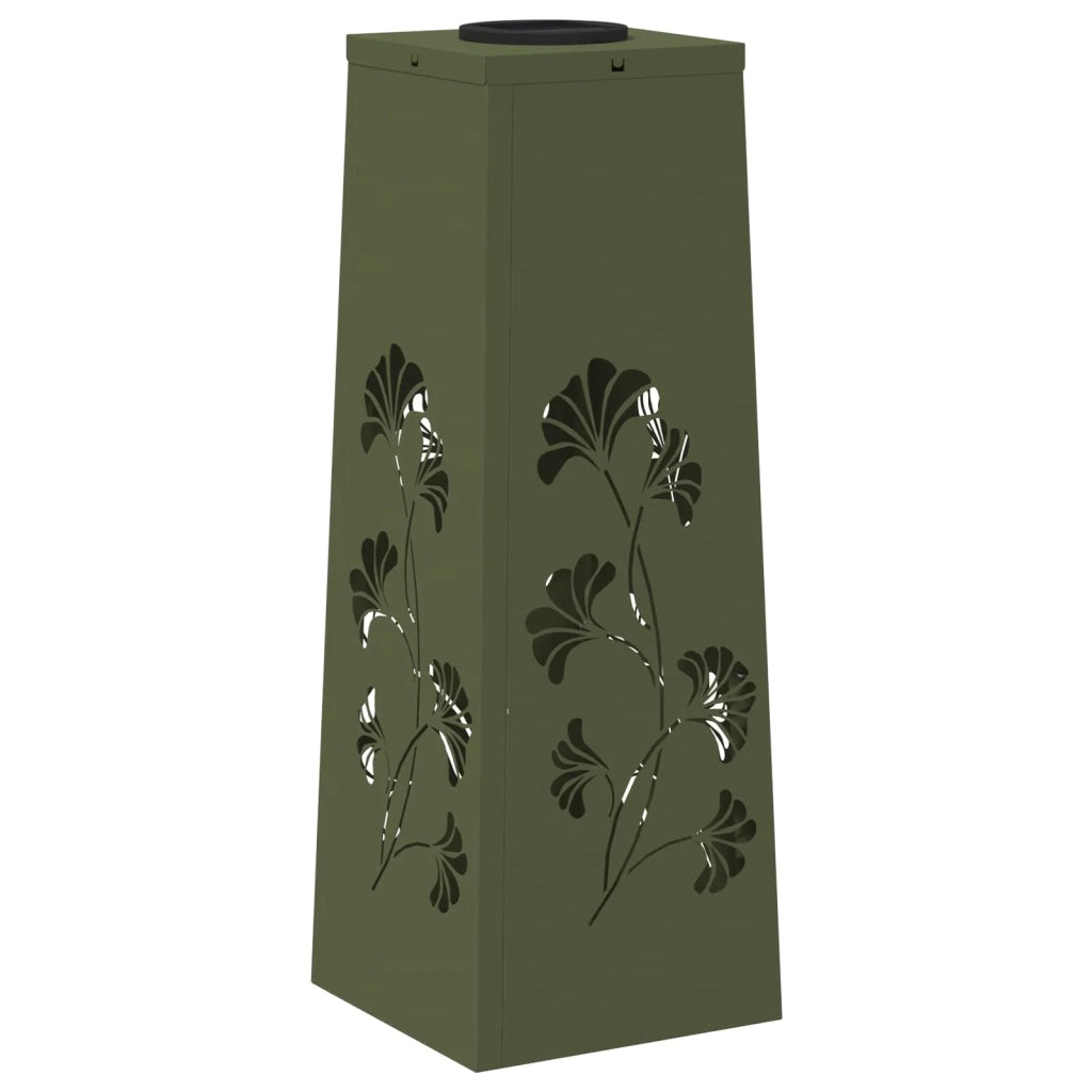 Faro LED solare per sentieri 2 pz Verde oliva CFW6642103