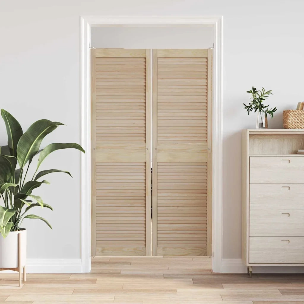 Porta per Armadio con porta 2 pcs Naturale 170 x 2,1 x 49,5 cm