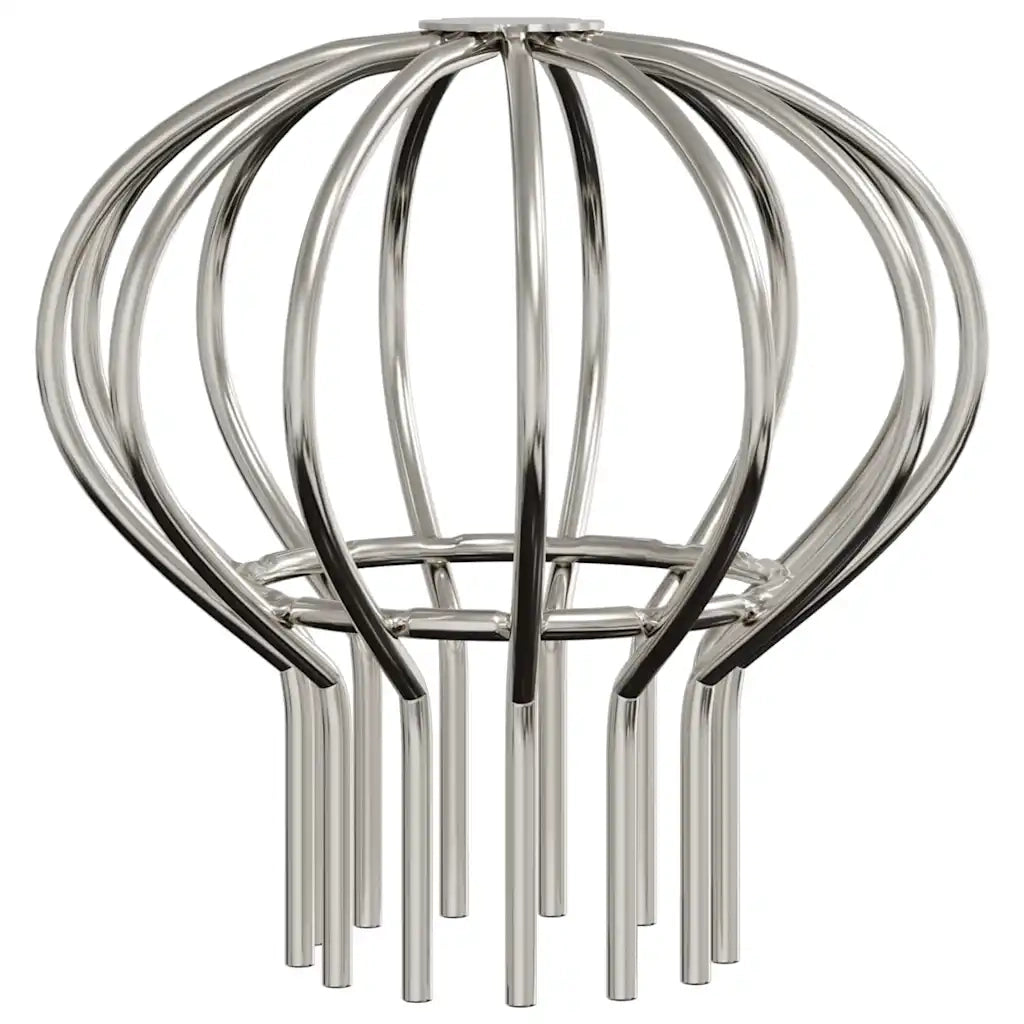 Protezione Foglie per Grondaia 2 pz Argento 75 mm CFW7723577
