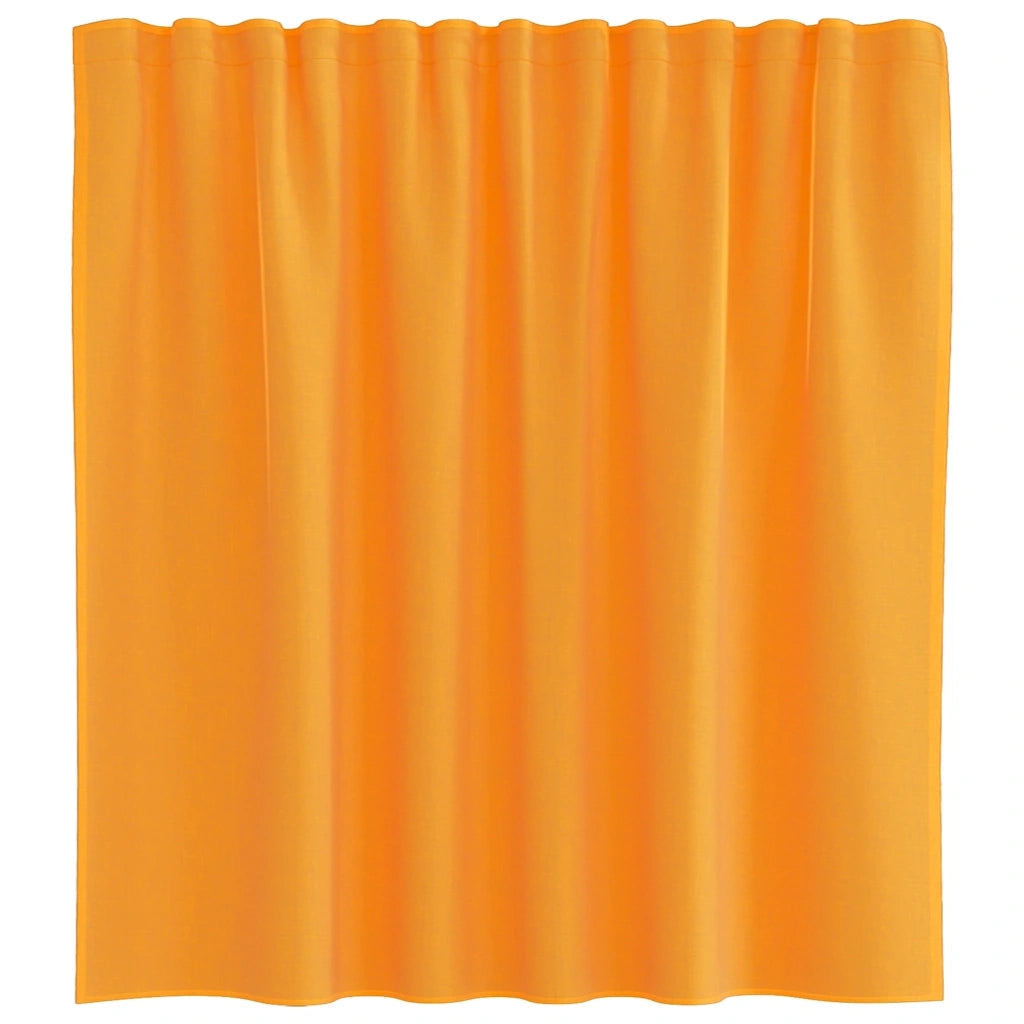 Tende in Voile con Tasche per Aste 2 pz Arancio 4102191