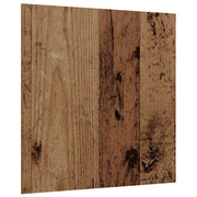 Pannelli decorativi 50 pz Legno vecchio 30 x 30 x 0.27 cm CFW3139227