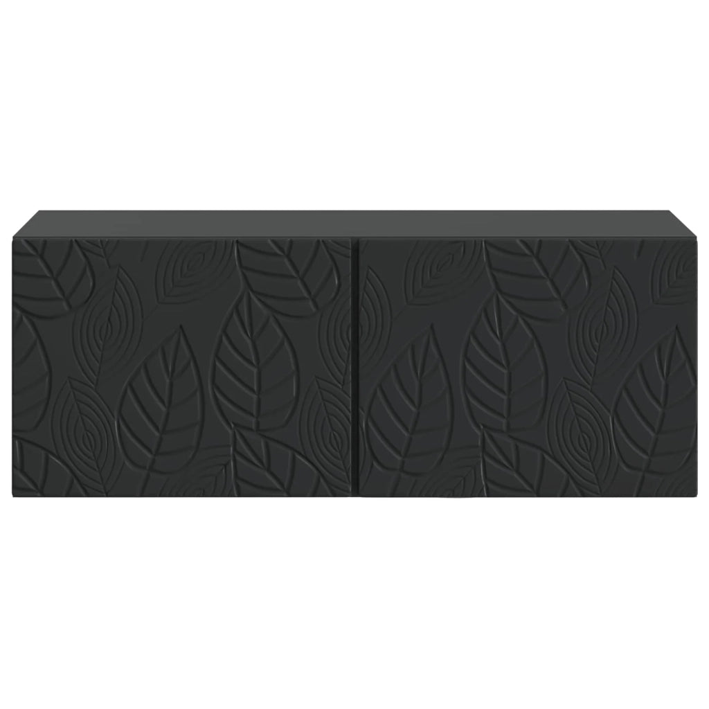 Mobile Porta TV da Muro 59,5 x 41 x 30 cm Nero 898846