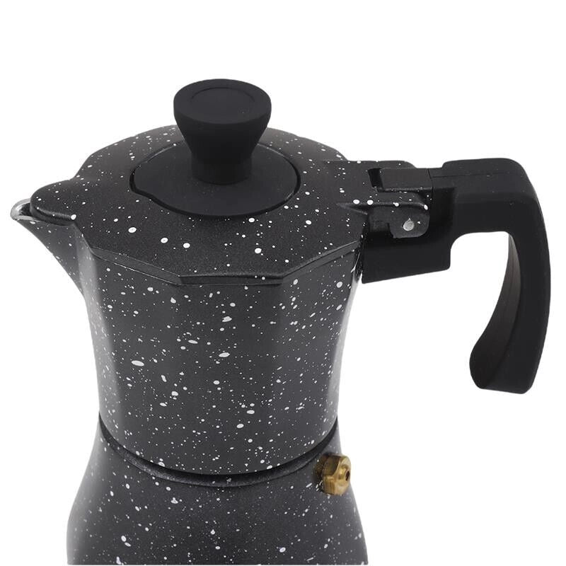 MAURY'S CAFFETTIERA MAXI STONE CON FINITURA EFFETTO PIETRA (1 TAZZA)