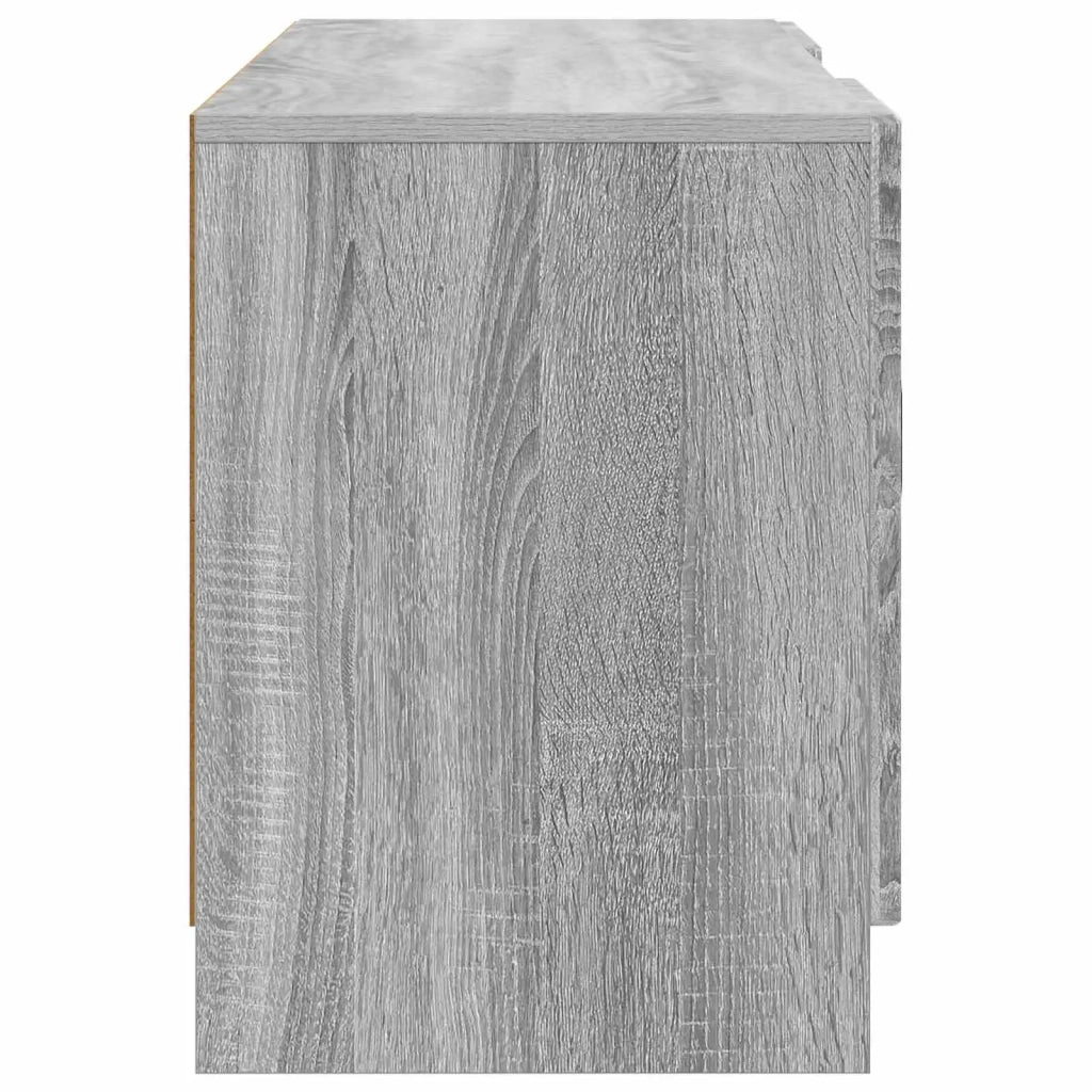 Mobile TV Grigio Sonoma 102 x 34,5 x 47 cm Legno ingegnerizzato 895851