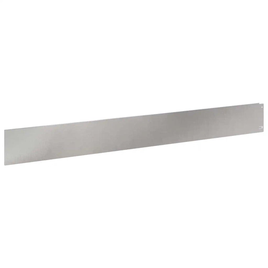 Bordura per Prato 50 pcs 100 x 12 cm Acciaio Argento 8008803