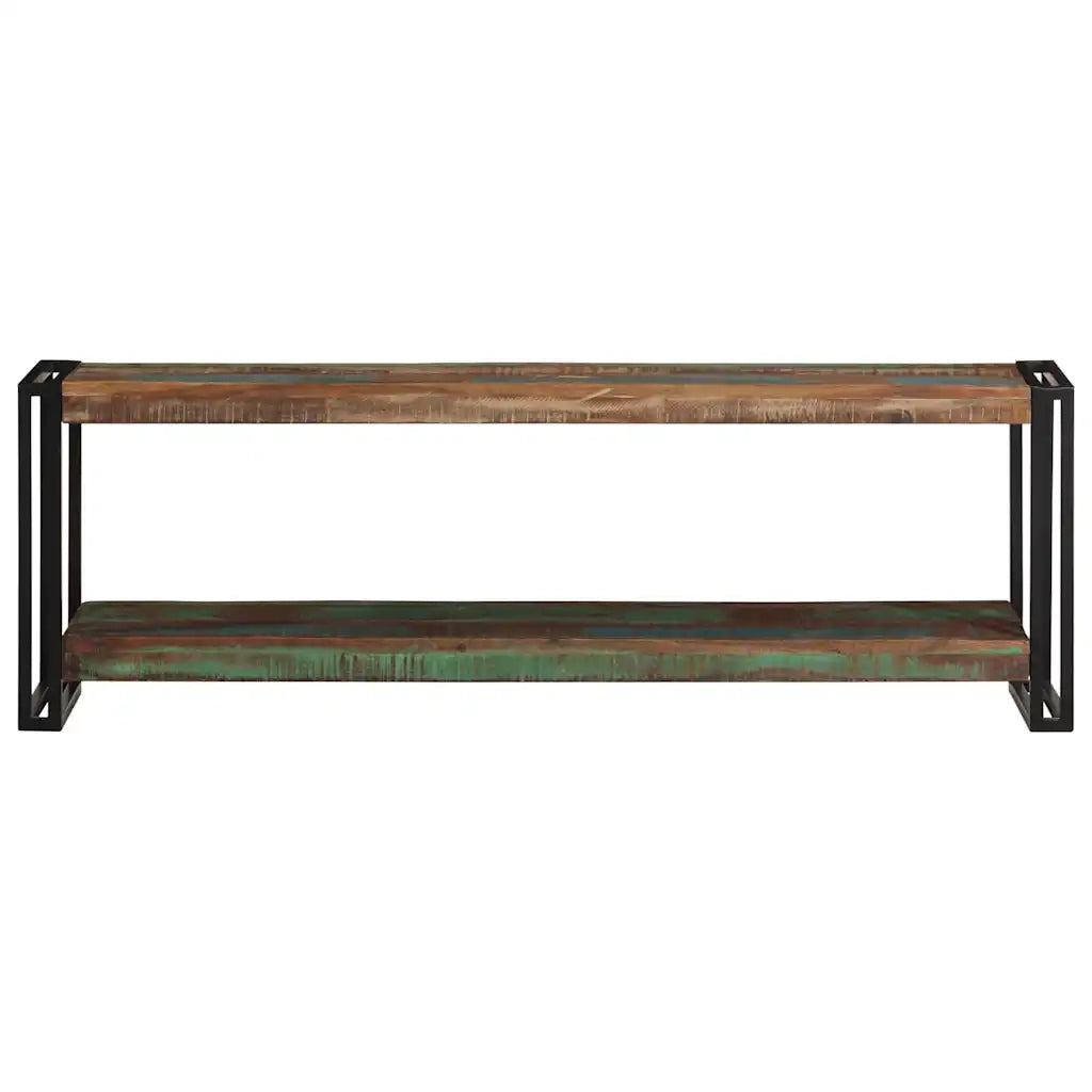 Mobile Porta TV 120x30x40 cm in Legno Massello di Recupero cod mxl 33980