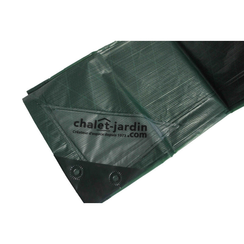 Telo protettivo TITANIUMÂ® verde 6x8m