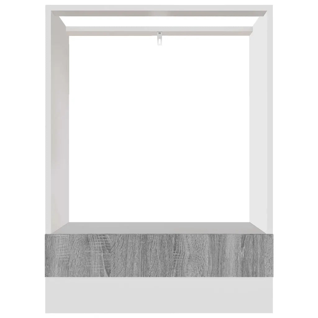 Mobile da Forno “Riga” Grigio Sonoma 60x46x81,5 cm 825835