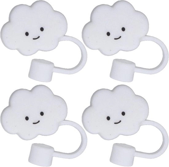 Set di 6 doppi per canne in silicone - impermeabili - calzature per canne - calzature per canne riutilizzabili - per viaggi - per uso domestico - esterno - resistenti - 4 cappucci per canne in nuvola.