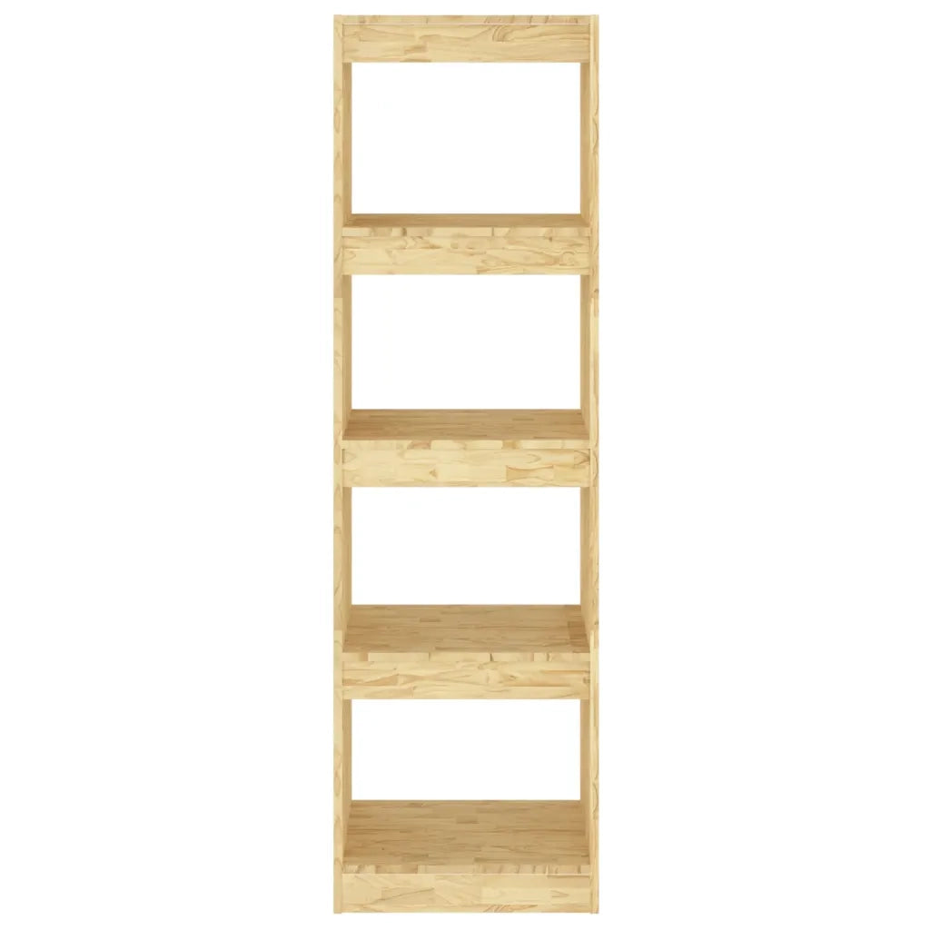 Libreria Divisorio-Scaffale per Libri-Mobile di Stoccaggio 40x30x135,5 cm Legno Massello di Pino