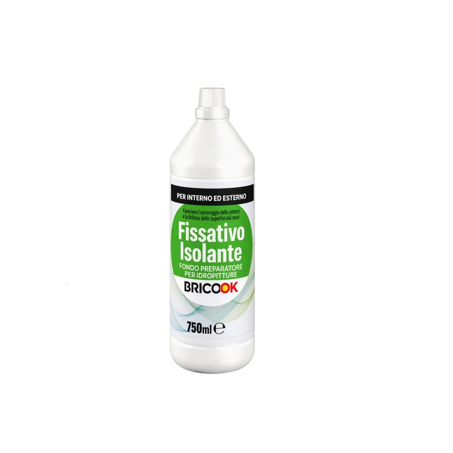 FISSATIVO ISOLANTE MURALE ACRILICO INTERNO ESTERNO FONDO PREPARATORE 750 ML
