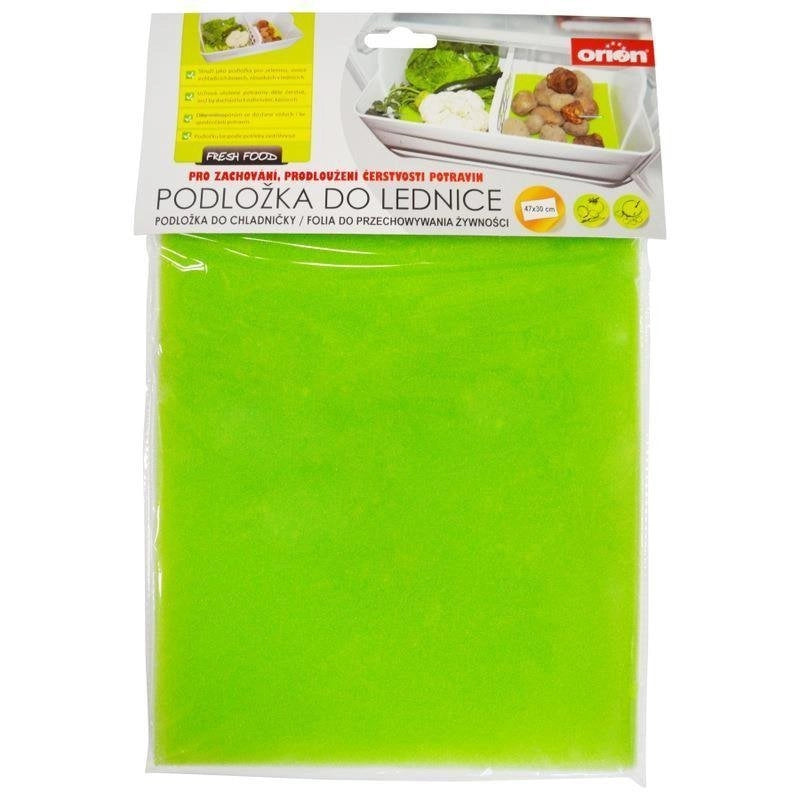 Tappetino antibatterico antimuffa per frigorifero Orion, vassoio freschezza 47x30cm