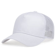 Cappellino da baseball da camionista bianco