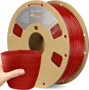 Filamento TPU ad alta velocità - Durezza 95A - Rosso trasparente - Precisione +/- 0.03mm - Adatto per la maggior parte dei stampanti 3D FDM