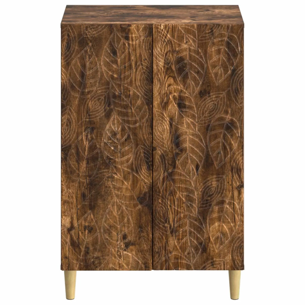 Mobile per scarpe DELFT 59,5 x 39,5 x 90 cm Rovere Fumo 897090