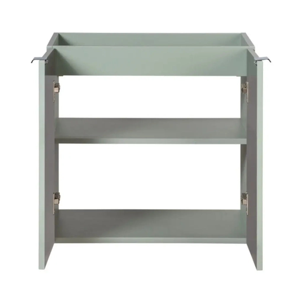 Insieme ELVINA 140cm: mobile sotto lavabo con nicchie visibili a cassetti e armadietti + piano per il lavabo + due lavabi da appoggio