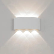 APPLIQUE MODERNA LUCE A LED LAMPADA DA PARETE MURO DA 16W PER ESTERNO BIANCA LUCE NATURALE 4000K