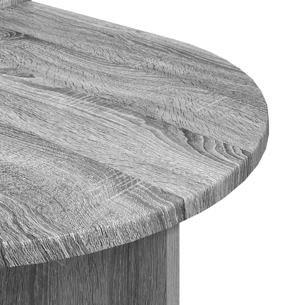 Set di 2 Comodini | Armadio da Notte | Mobiletto da notte Grigio Sonoma 48 x 49 x 65 cm