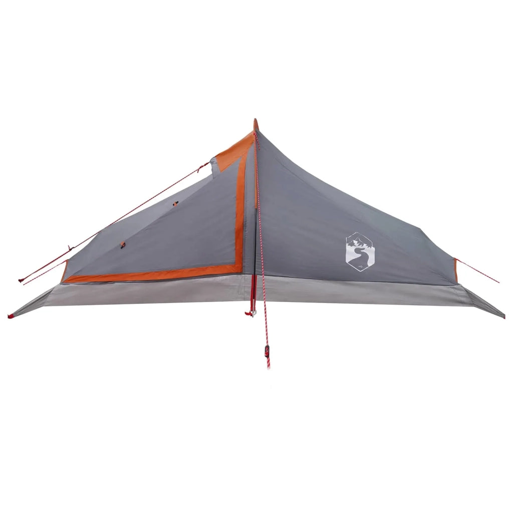 Tenda da backpacking Grigio e arancione 4 persone 42018573