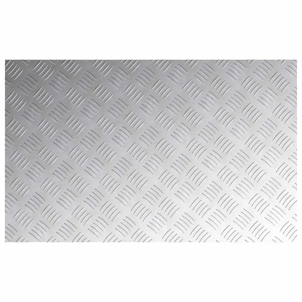 Gradini per Scale 2 pcs Argento 80 x 50 cm Alluminio 4104357