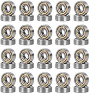 Letti a rulli 8 x 22 x 7 - 40 pezzi per skateboard, scooter, pattini in linea