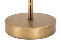 Lampada da Tavolo Leaf 57x81x57 cm in Ferro Oro